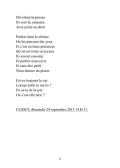 En vers pour le dire