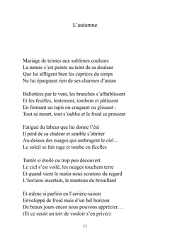 En vers pour le dire