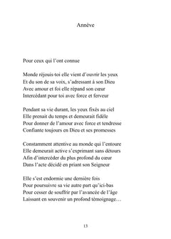 En vers pour le dire