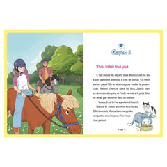 Naomi, fille de vétérinaire - Il faut aider le poney-club ! - Tome 4
