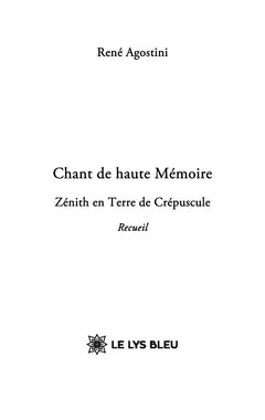 Chant de haute Mémoire