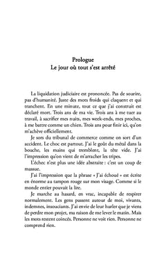J'ai liquidé et j'ai survécu - Chronique d'une chute et d'une renaissance entrepreneuriale