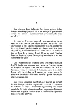 Zazou dans la nuit