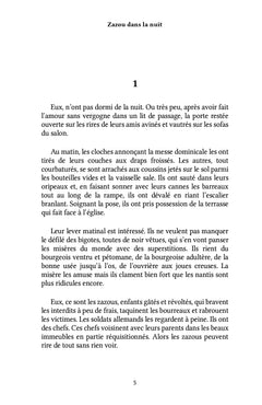 Zazou dans la nuit