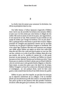 Zazou dans la nuit
