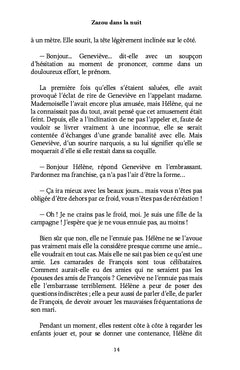 Zazou dans la nuit