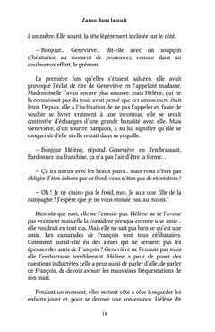 Zazou dans la nuit