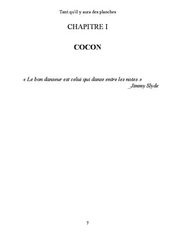 Tant qu'il y aura des planches