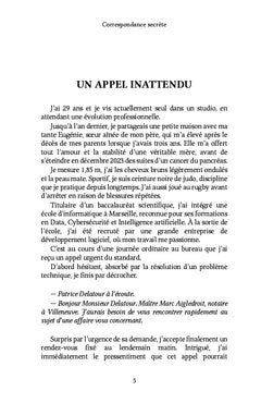 Correspondance secrète