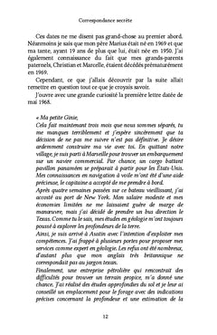 Correspondance secrète