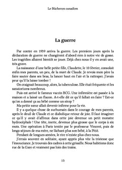 Le Bûcheron canadien