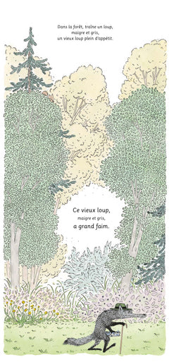 Le loup et la mésange