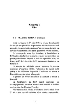RSA, ZFE, DPE