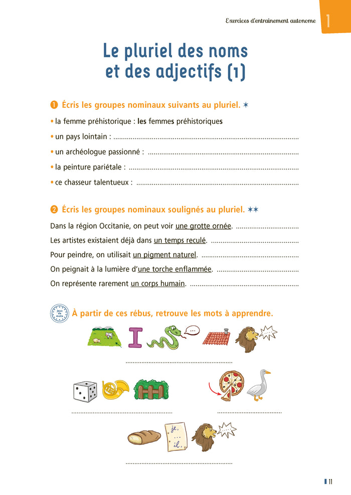 Dictées et histoire des arts CM - Voyage dans le temps - cahier de l'élève