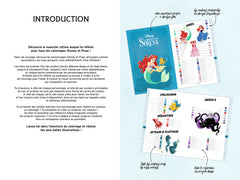 Coloriages mystères - Livre compagnon - Nuancier des personnages Disney