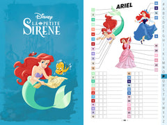 Coloriages mystères - Livre compagnon - Nuancier des personnages Disney