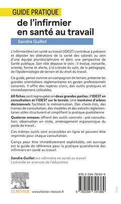 Guide pratique de l'infirmier en santé au travail