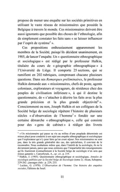Éclats d'ethnographie