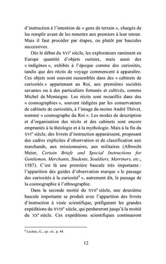 Éclats d'ethnographie