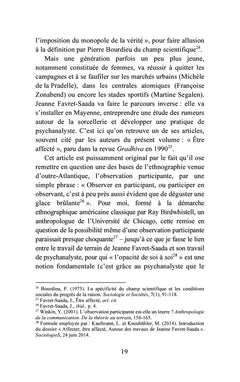 Éclats d'ethnographie