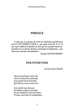 Toi, mon chemin d'azur...