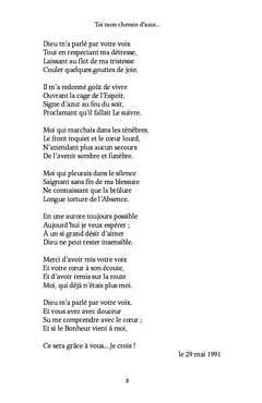 Toi, mon chemin d'azur...