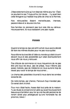 Actes de courage