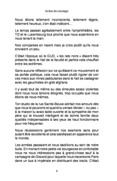 Actes de courage