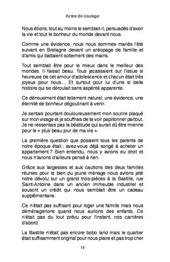 Actes de courage