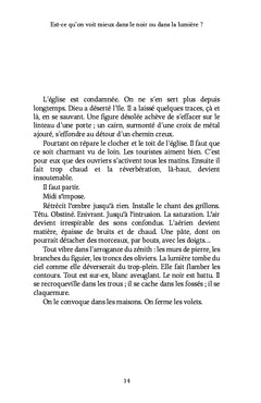 Est-ce qu'on voit mieux dans le noir ou dans la lumière ?