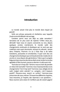 La vie « moderne »