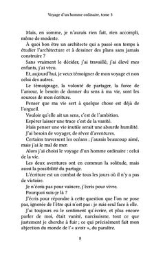 Voyage d'un homme ordinaire, tome 3