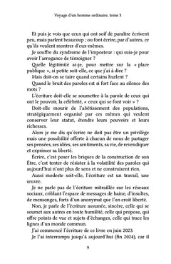 Voyage d'un homme ordinaire, tome 3