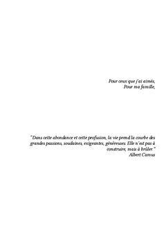 Ce que le soleil m'a (ap)pris