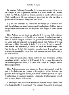 La Folie du Lynx