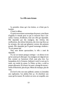 La ville sans écrans