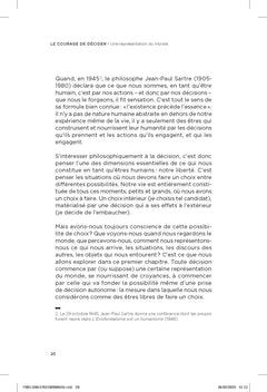Le courage de décider - 2e éd