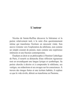 Les Rives du Néant