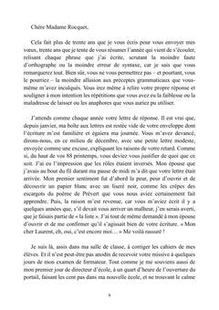Chère Madame Rocquet... et autres nouvelles