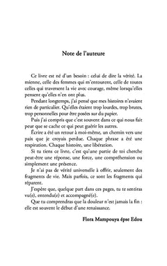 Chaque histoire est une leçon de vie
