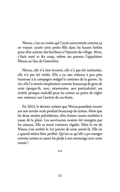 Ninou et les cerises ou une vie simple