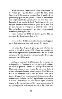 Ninou et les cerises ou une vie simple
