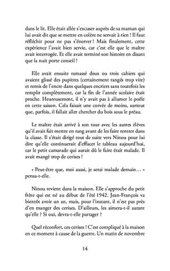 Ninou et les cerises ou une vie simple