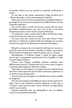 Come-back de Toumaï l'ancêtre