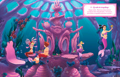 DISNEY PRINCESSES - Dans les châteaux de Princesses - Livre silhouetté avec stickers