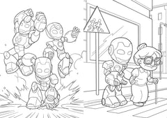 IRON MAN ET SES AMIS INCROYABLES  - Maxi Colo - MARVEL