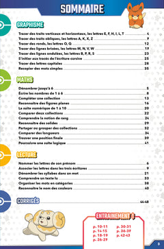 Cahier de vacances Pokémon 2026 - De la MS à la GS