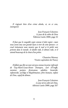 Pour en finir avec le curé d'Uruffe