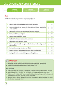 DCG 1 - Fondamentaux du droit - Manuel - Réforme 2026-2027