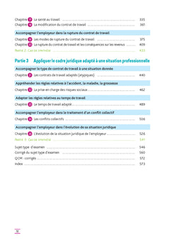 DCG 3 - Droit social - Manuel - Réforme 2026-2027